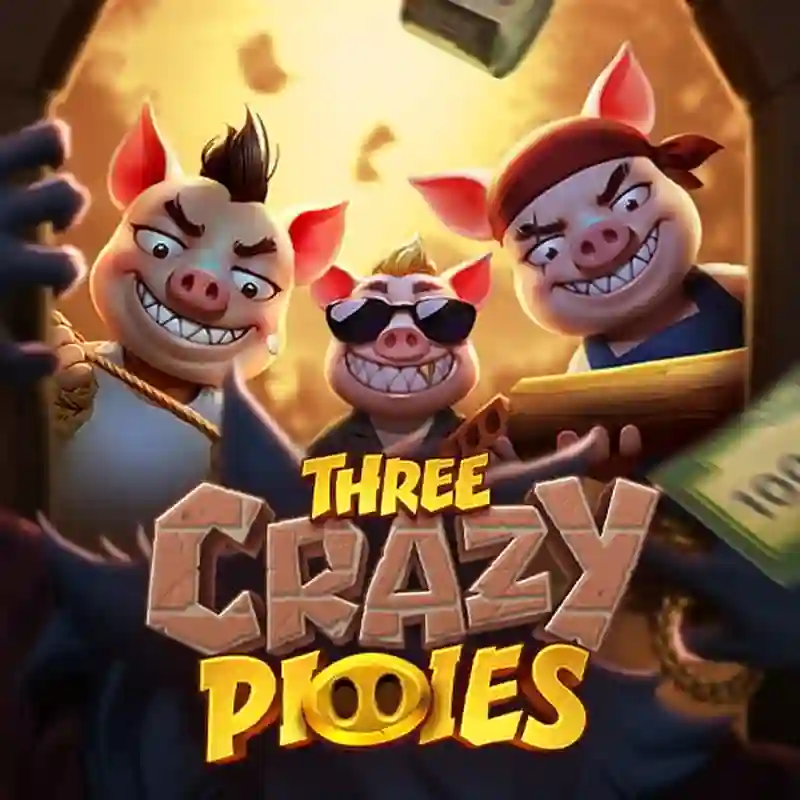 Three Crazy Piggies slot game